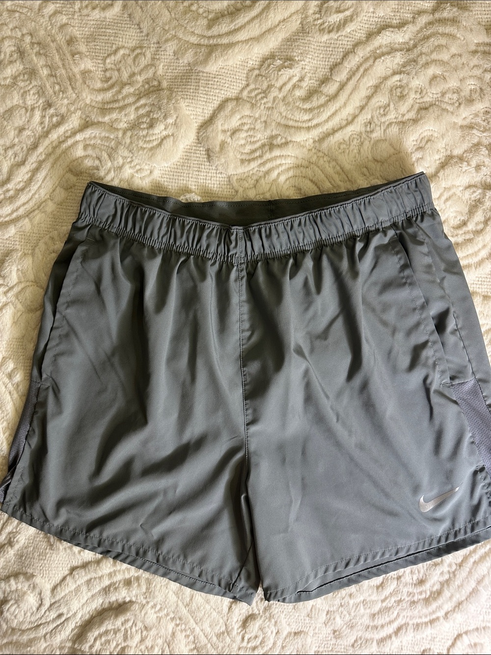 Nike drifit Gray Men's Running Shorts/swim